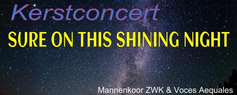 ANNA3 | Zaterdag 16 december 2017 | De Zingende Wandelkring - Voces Aequales | Sure on this shining night.html | 20 uur | Sint-Anna-ten-Drieënkerk | Antwerpen Linkeroever